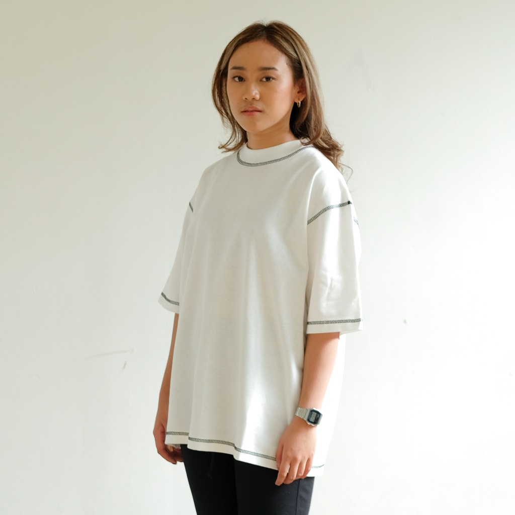 FINEWALE Parker Inverted Heavyweight T-shirt White