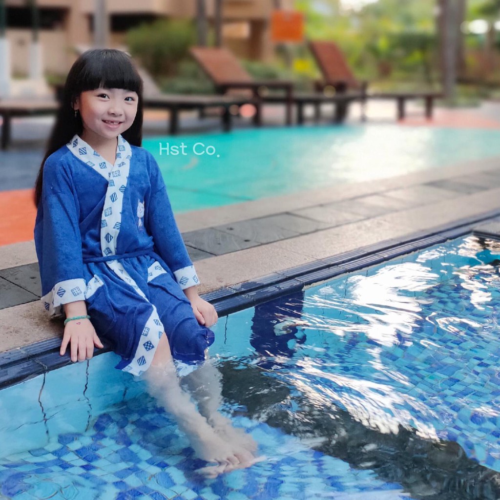 Kimono Handuk Anak HST (6-8 Tahun) ~imut Sekali