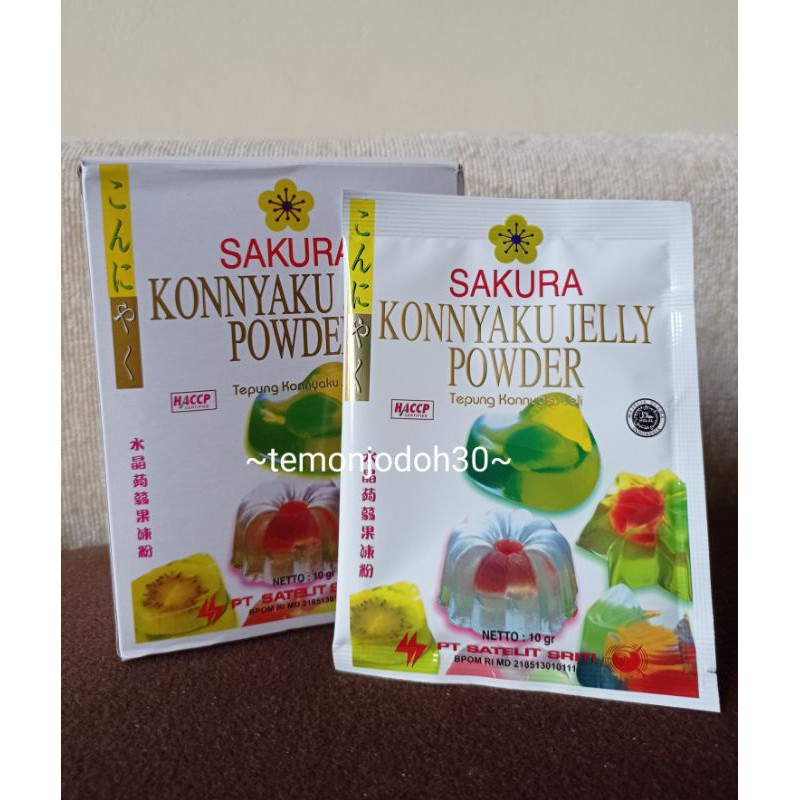 

Sakura Konyaku Jelly Powder / Jelly pengganti Kelapa Degan 10gr