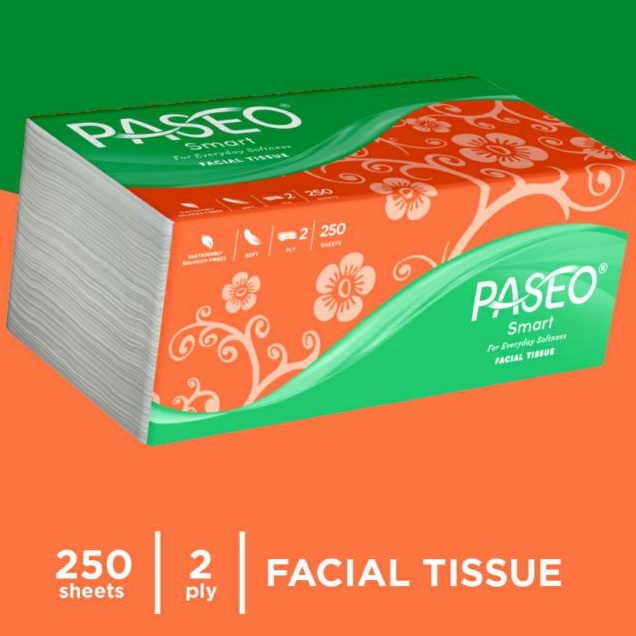 Paseo Tissue Smart Facial 120 &amp; 250 Sheets