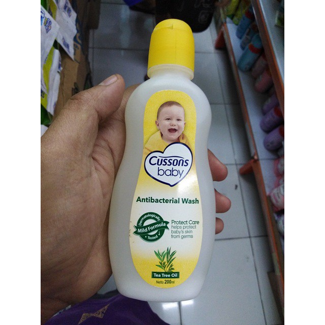 antibacterial baby wash