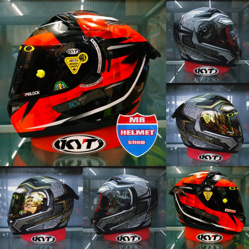 NEW HELM KYT K2R FULLFACE PAKET GANTENG