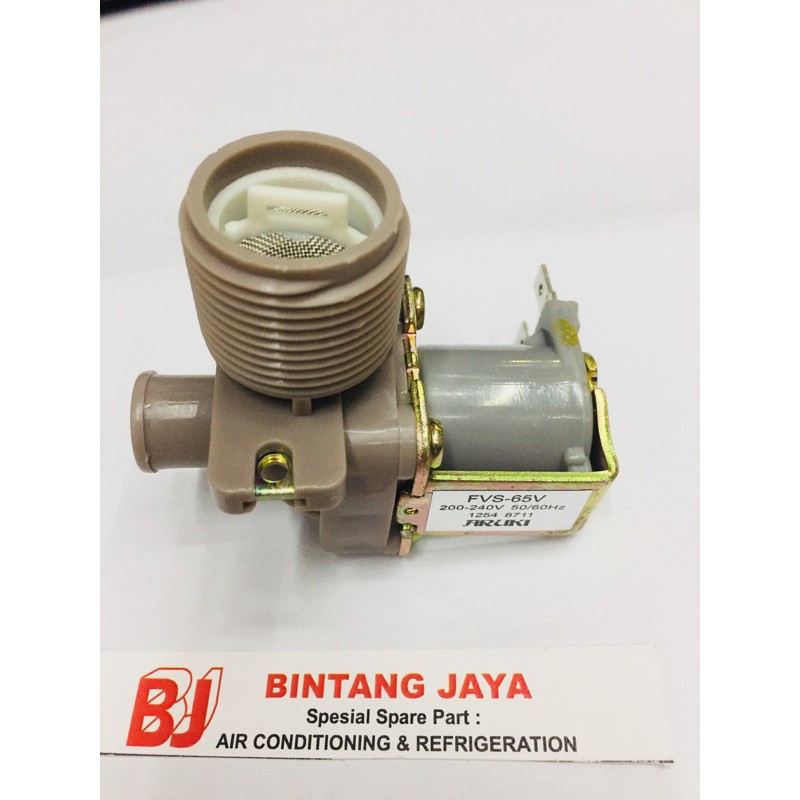 Solenoid mesin cuci L belok / solonoid selenoid mesin cuci