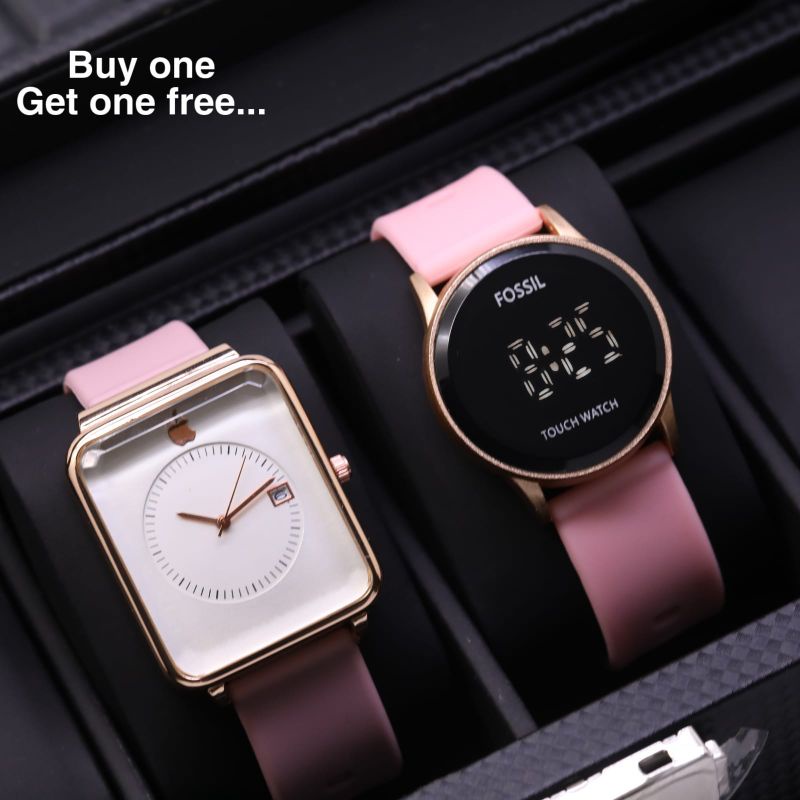 JAM TANGAN WANITA APPLE WATCH BUY ONE GET ONE