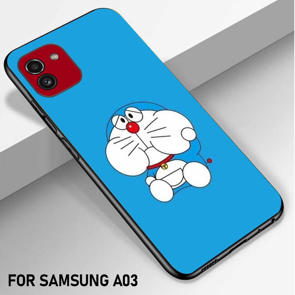 Sukses Case SAMSUNG A03 - Hardcase 2D Glossy Samsung A03 - Silikon Hp Samsung A03  - Silicon Hp Sams
