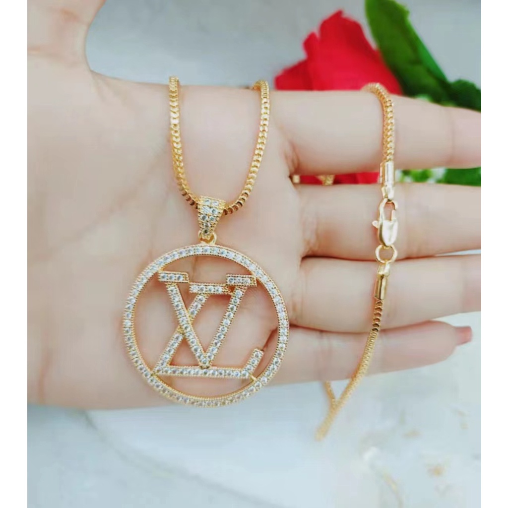 Kalung Xuping Mata Full Perhiasan Lapis Emas 18k L002 A,B