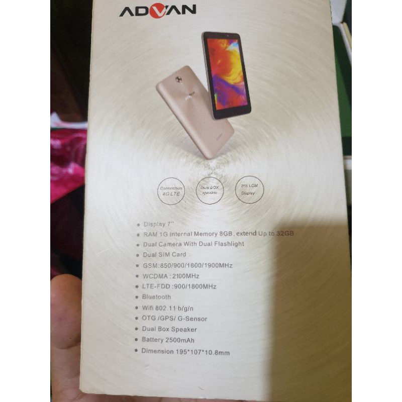 advan tab i7d minus lcd