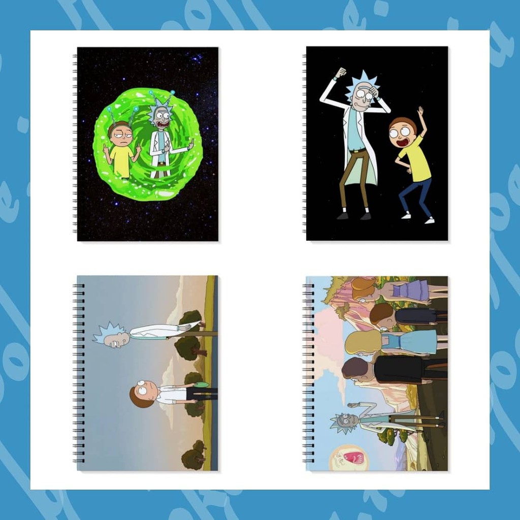 

Notebook A5 Rick and Morty Edition Pre Order (009)