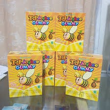Tj joybee gummy ( 1 box isi 5 sachet) / vitamin anak dengan vitamin C halal dan bergizi /gummy