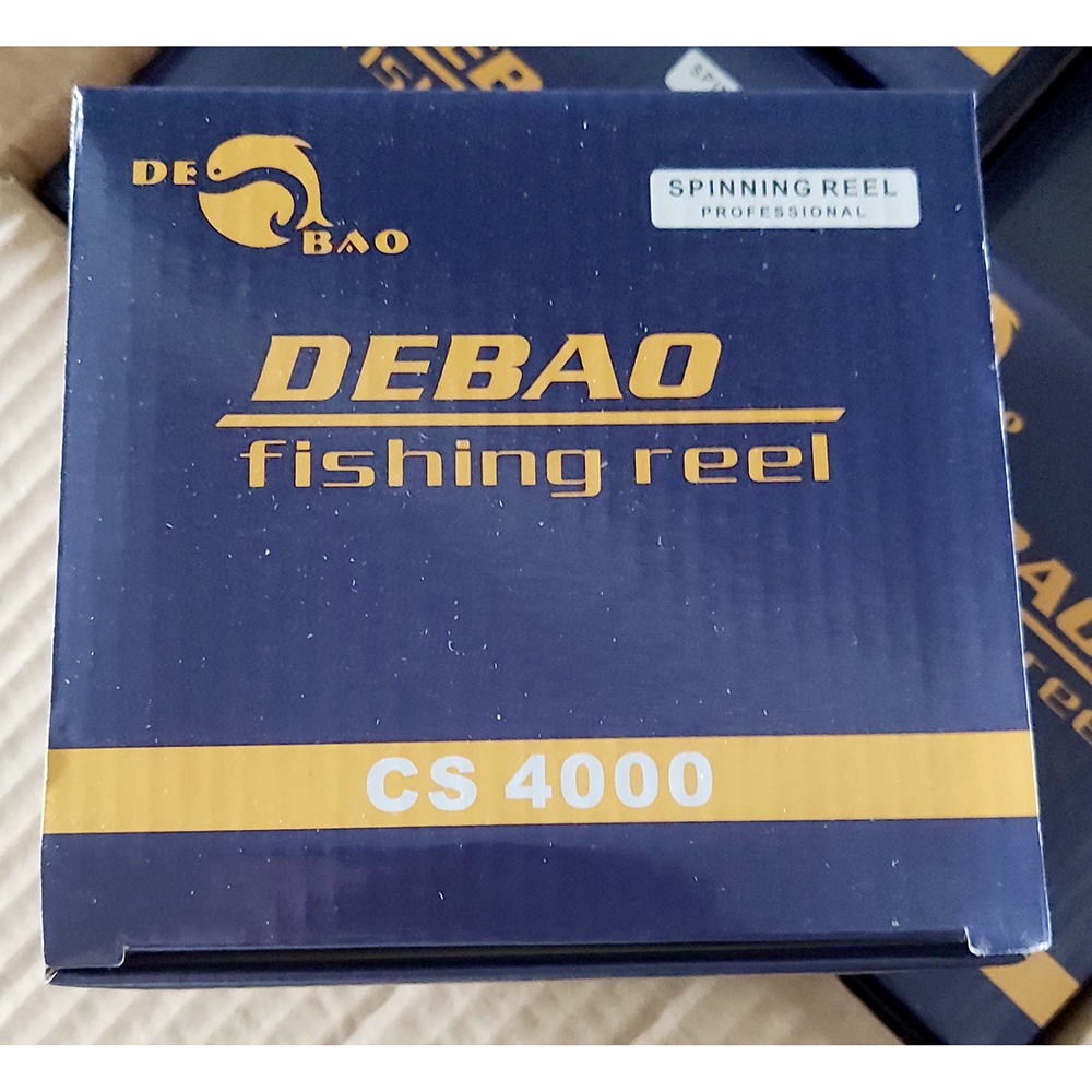 Debao Reel Pancing Spinning CS4000 8 Ball Bearing 5.2:1 Gear Ratio - Blue