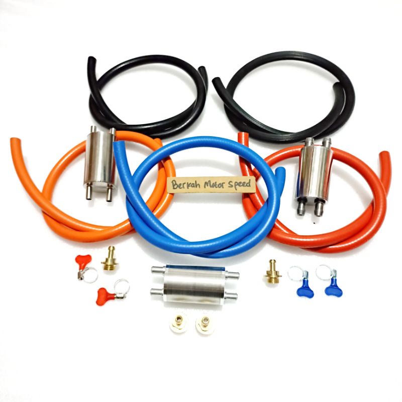 PAKET SELANG HAWA MESIN TABUNG HAWA TUTUP OLI HAWA RACING YAMAHA HONDA SUZUKI KAWASAKI KLX SELANG HA