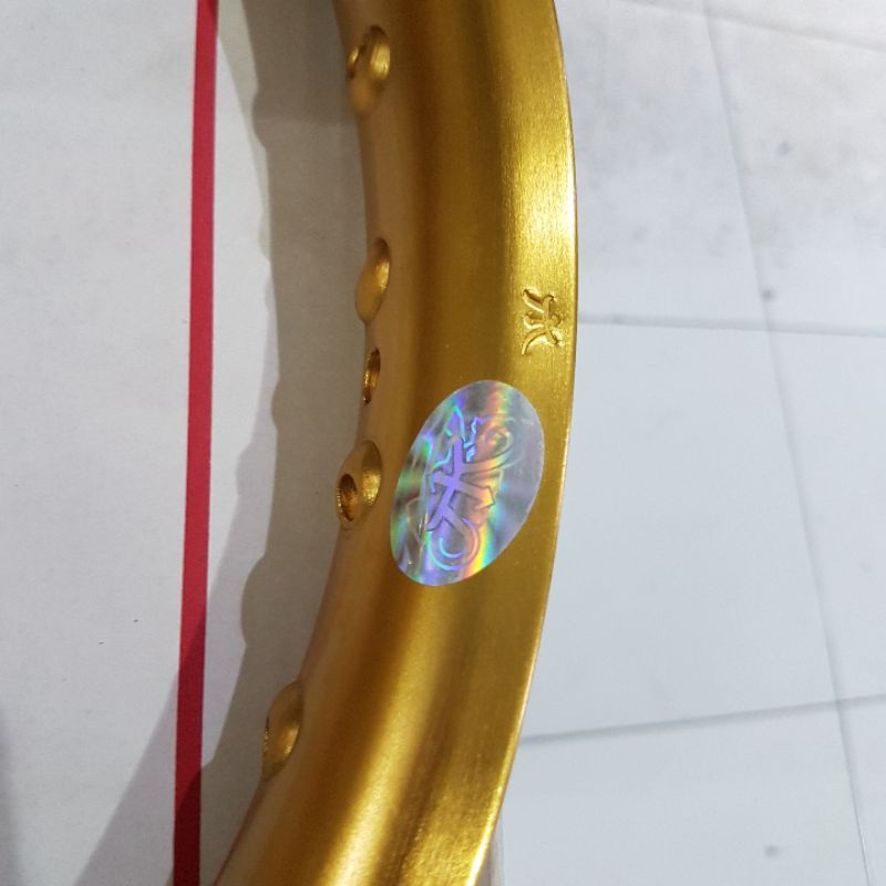 TK VELG U SHAPE 160X17 GOLD