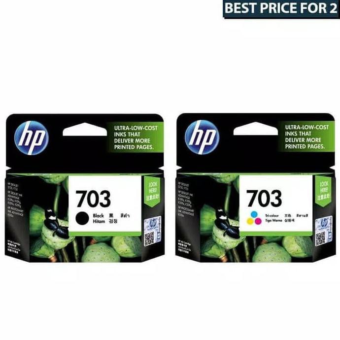 

Tinta Paketan 703 Black -Color Original
