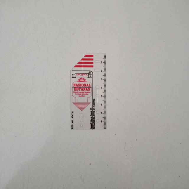 

Dijual penggaris ebtanas
