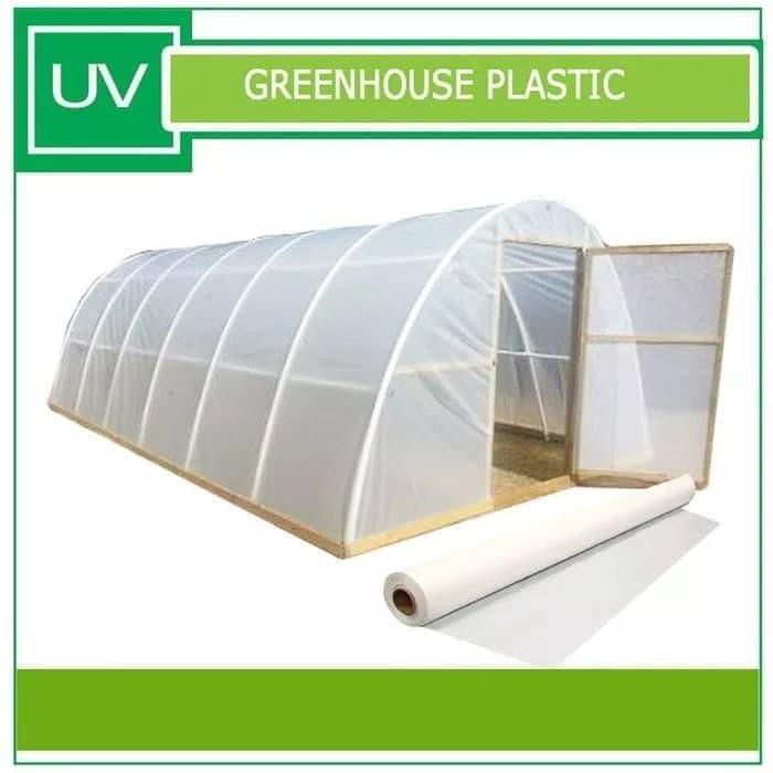 PLASTIK UV 3 meter ketebalan 200 micron /GREEN HOUSE/ HIDROPONIK-TEBAL