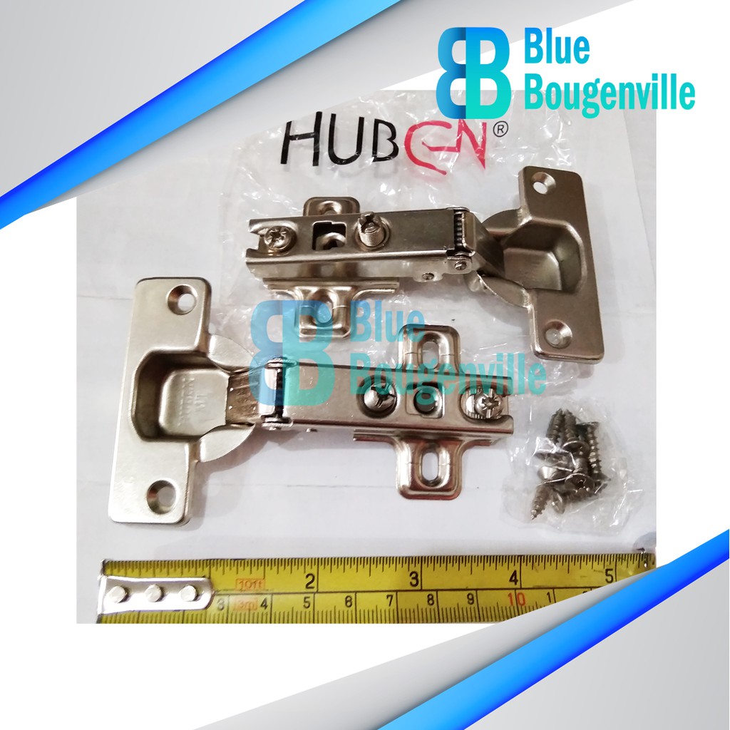 Engsel sendok lemari Huben Besar Lurus 2pcs