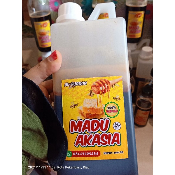 

Madu Akasia Al_Furqon (Apis Melifera asli Hutan Akasia Riau)/1kg