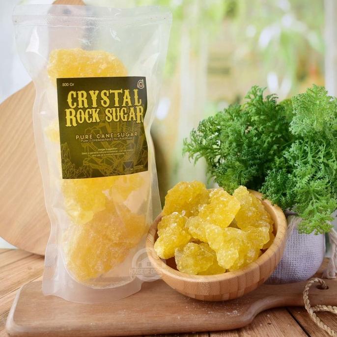 

Harap Baca Deskripsi Sebelum Order Crystal Natural Rock Sugar 500 Gr
