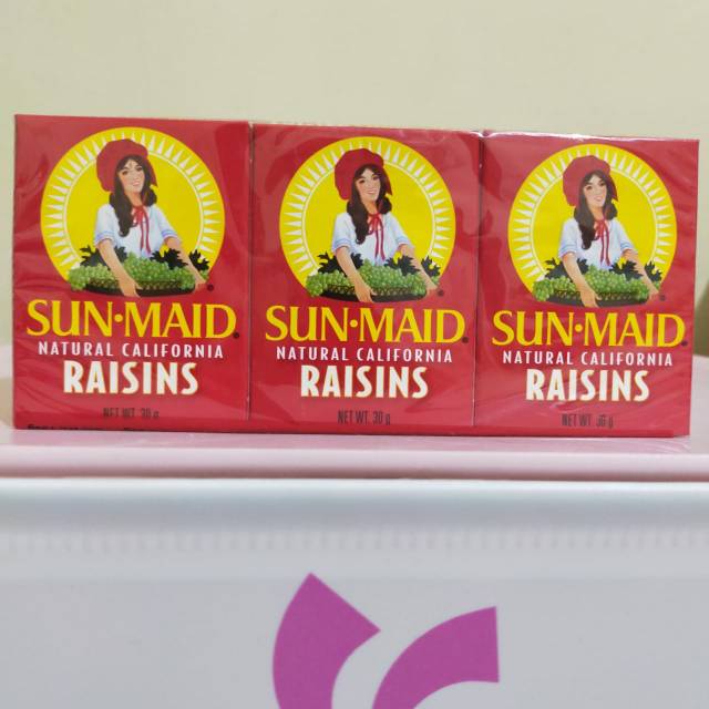 

Sunmaid/Natural California Raisins/ Kismis mini pack