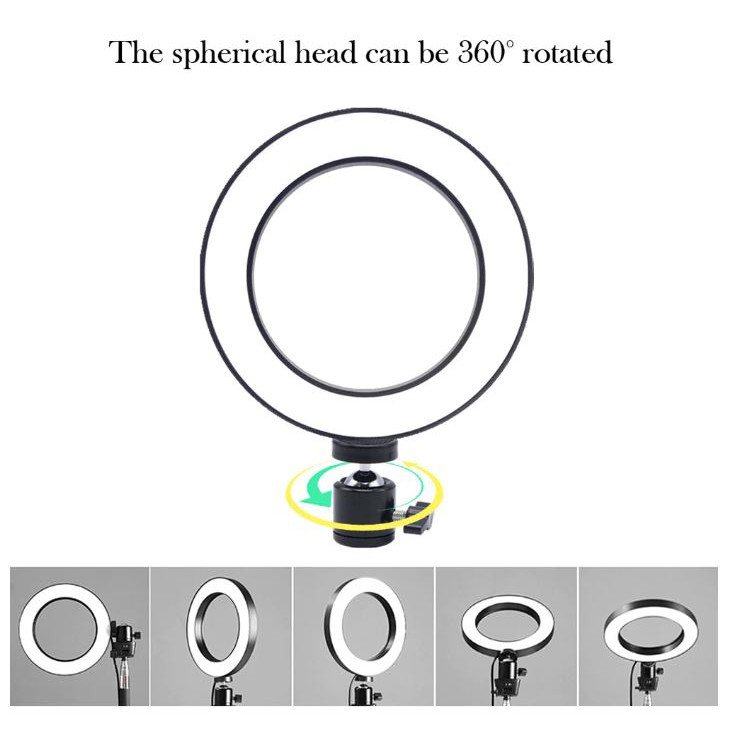 TRP-010 SOHA Ring Light Makeup 26cm Plus 1 Pcs HOLDER Handphone Buat Selfie