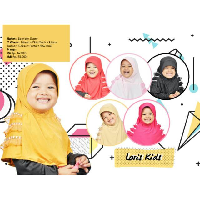 Jilbab anak Elthof Loris