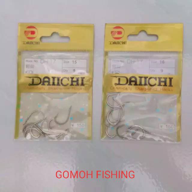 MATA KAIL / PANCING DAICHI DH 17 TANPA LUBANG GALATAMA LELE