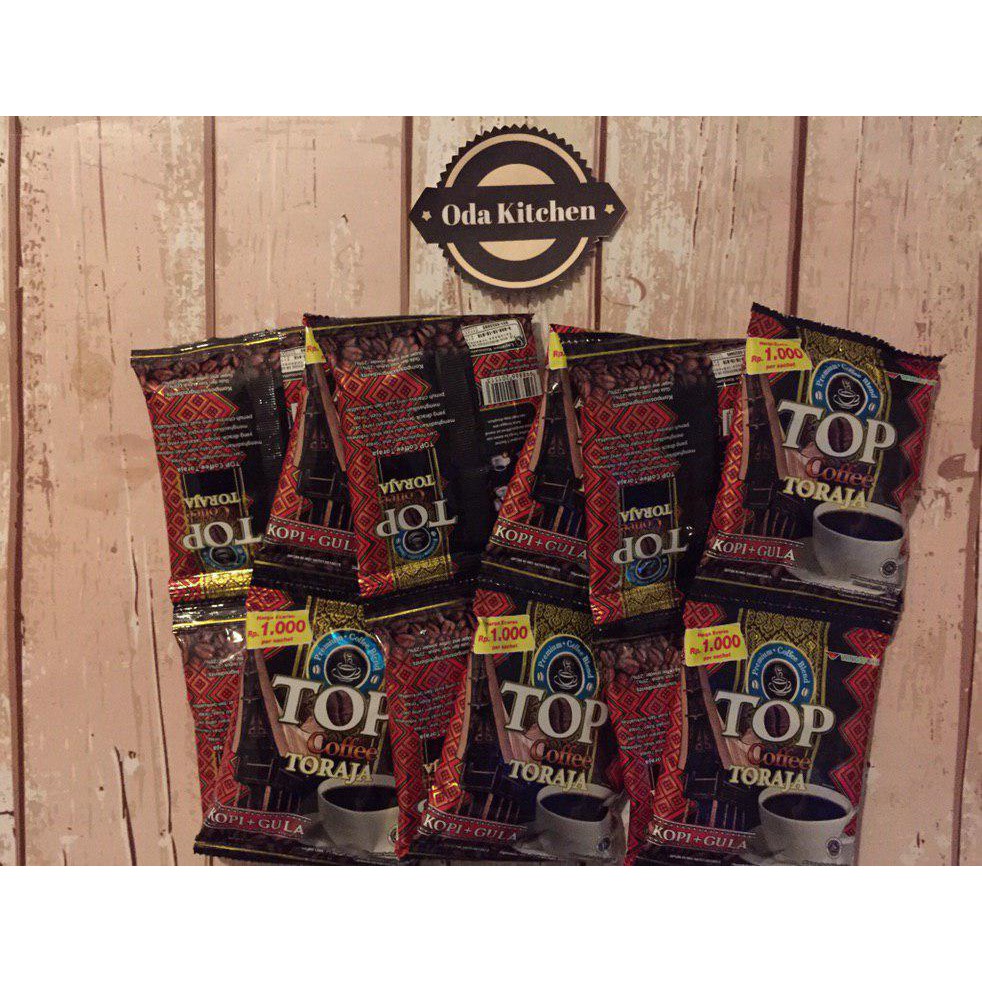 TOP COFFEE TORAJA RENCENG 12X25gr