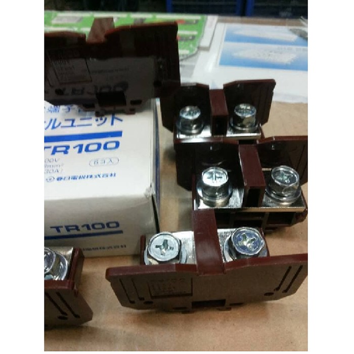 Terminal Block / Terminal Blok Tipe TR-100 / TR100 Model Kasuga China