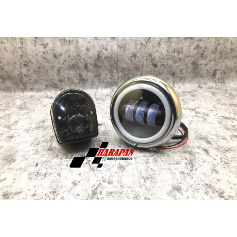 stoplam lampu C70 LED Honda C70 lampu depan DAYMAKER c70