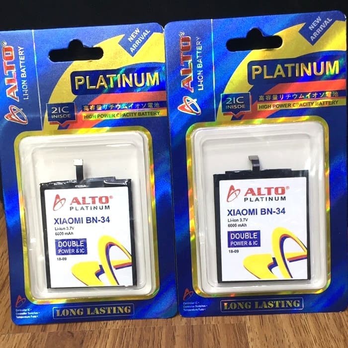 DISKON BATRE XIAOMI REDMI 5A BN34 /BATERAI/BATTERY DOUBLE POWER 6000MAH