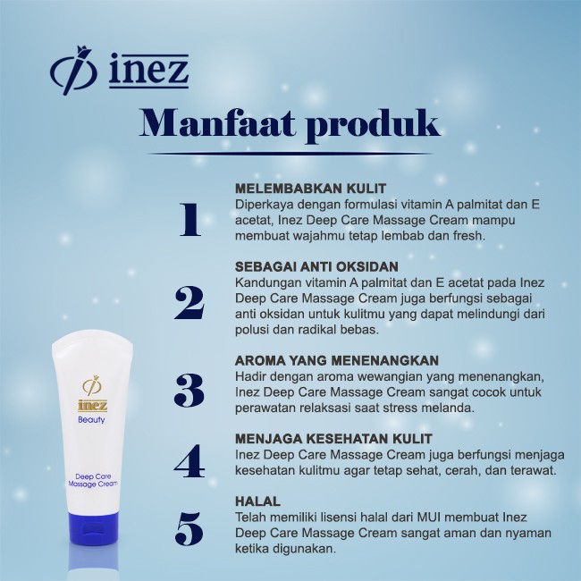 Inez Deep Care Massage Cream