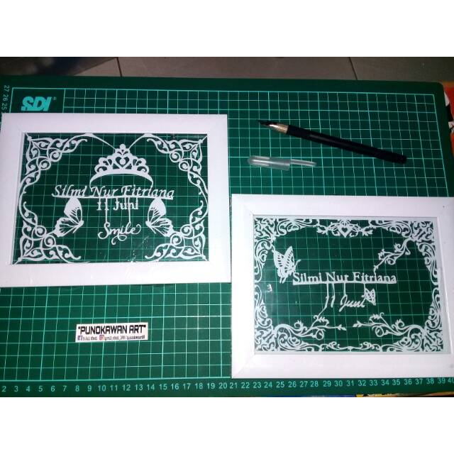 

KADO UNIK Paper Cuting Art 5R