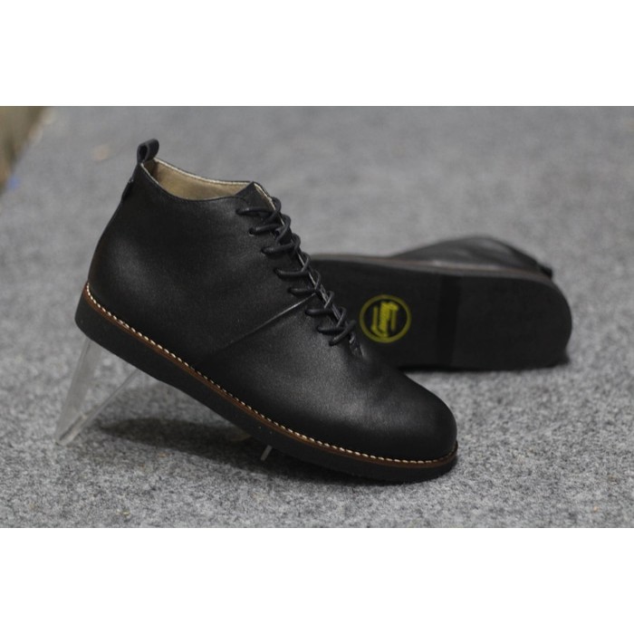 SEPATU PRIA | SEPATU MURAH | SEPATU HANDMADE BANDUNG | SEPATU CEVANY BRODO MULLIS HITAM