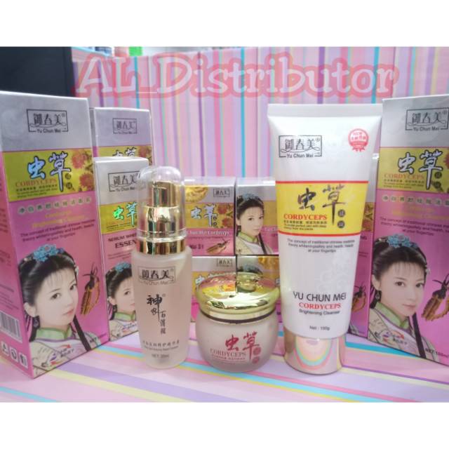 PAKET CREAM YU CHUN MEI CORDYCEPS ORIGINAL 100%