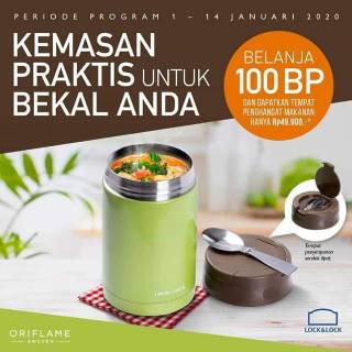 Pemanas makanan Lock n lock Oriflame  Shopee Indonesia