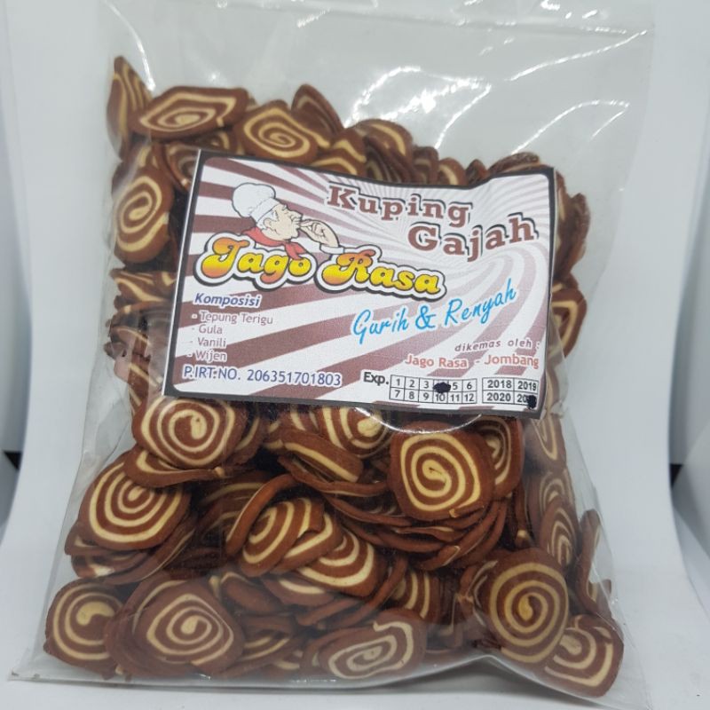 

SNACK KUPING GAJAH JAGO RASA