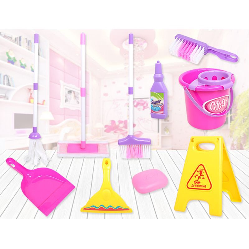 children's play cleaning set