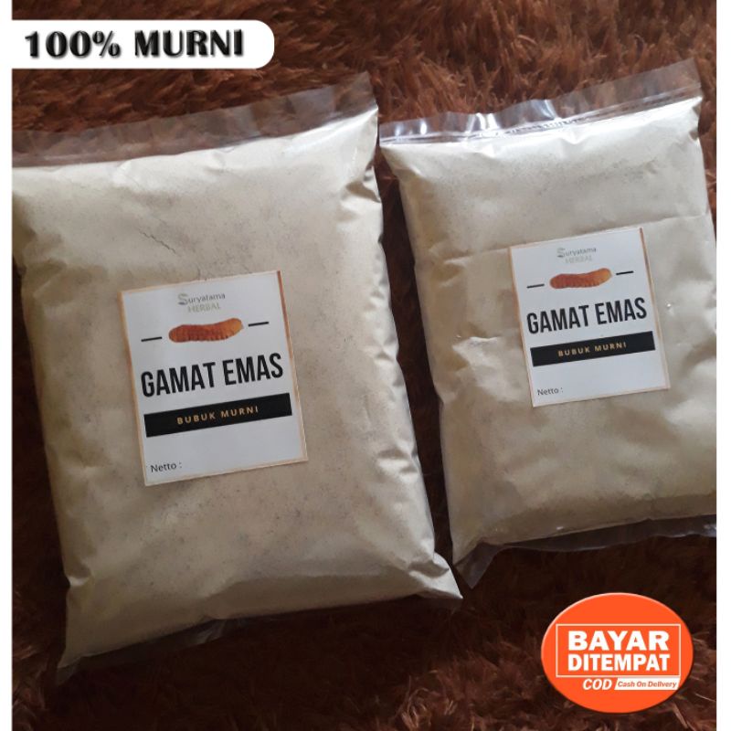 Serbuk Gamat Emas 500 gram / Gamat Emas Bubuk
