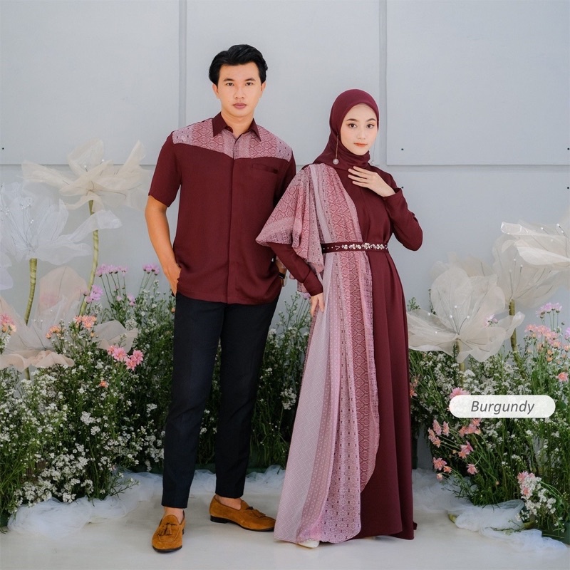 Zoya dress payet / kemeja / couple by bbc
