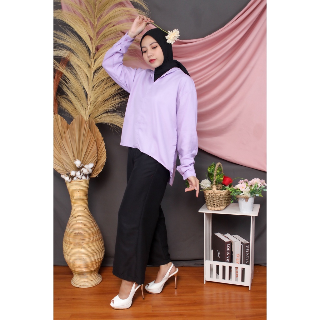 RX Fashion - Blouse Meyra Oversize // Supplier Pakaian Wanita Terbaru Berkualitas -R3