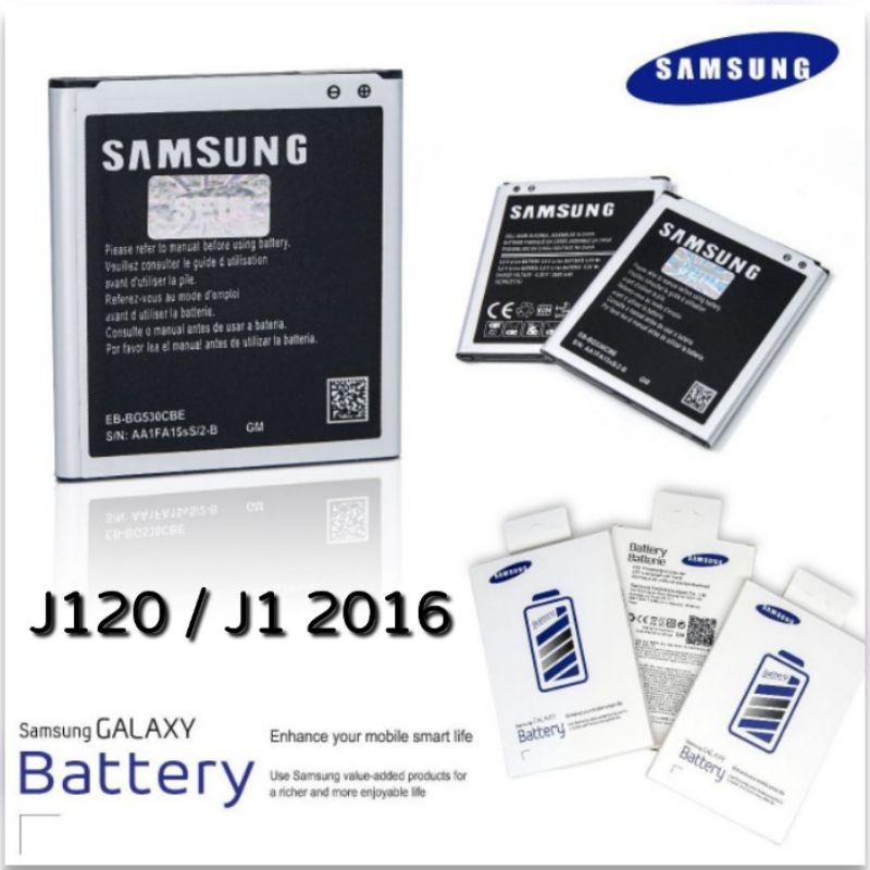 BATRE BATERAI 99% SAMSUNG J1 2016 / J120