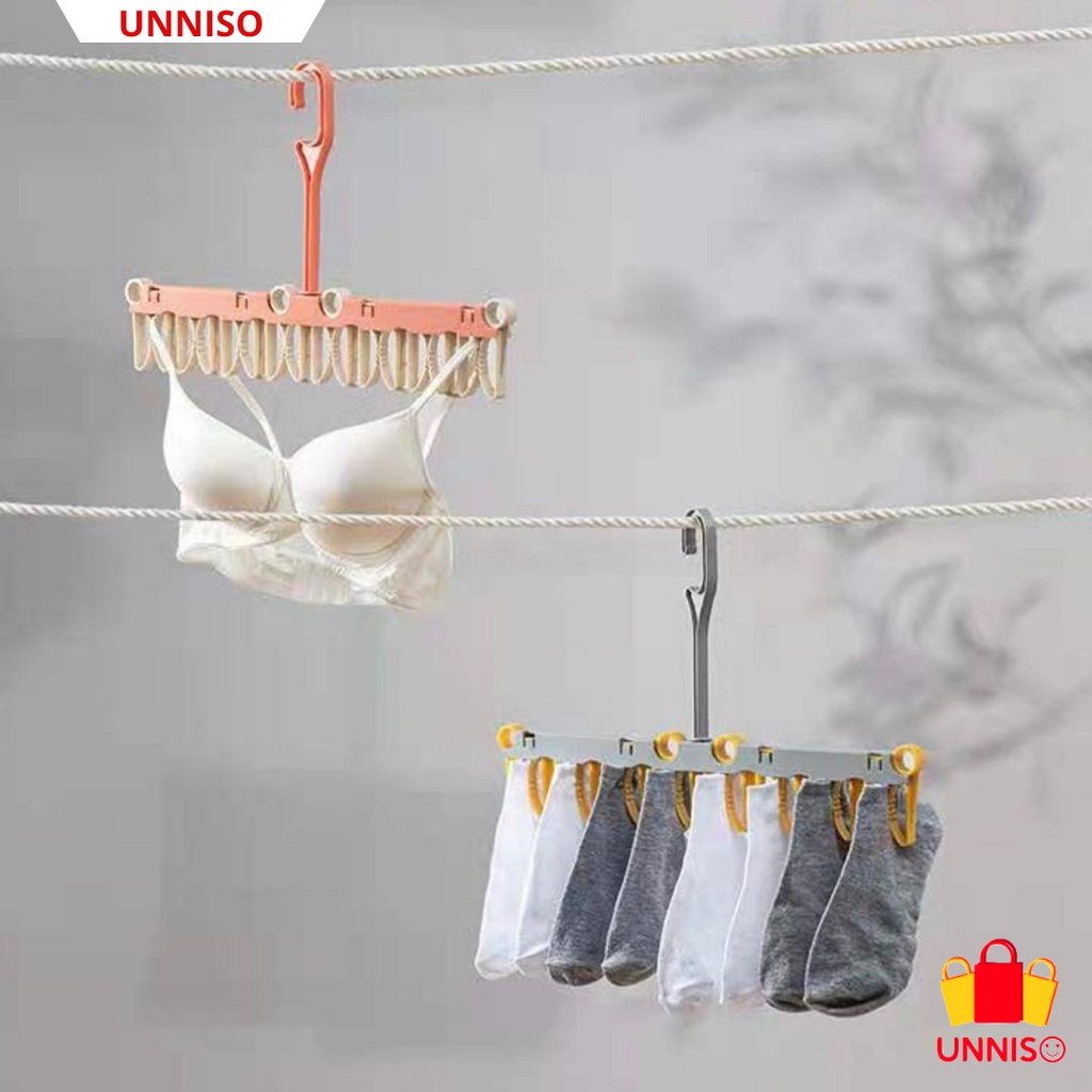 UNNISO - Hanger Jemuran Baju Multifungsi HJ1