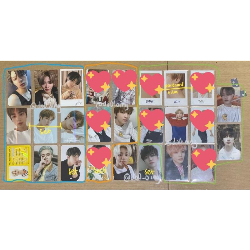 PC Yuta ace kit signed regulate polaroid pola nature republic natrep Xiaojun sg21 set Hendery id car