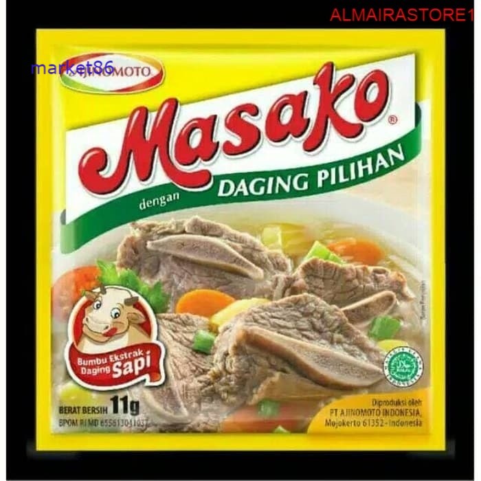 

Masako Rasa Sapi 1 Sachet - Wfbogor,