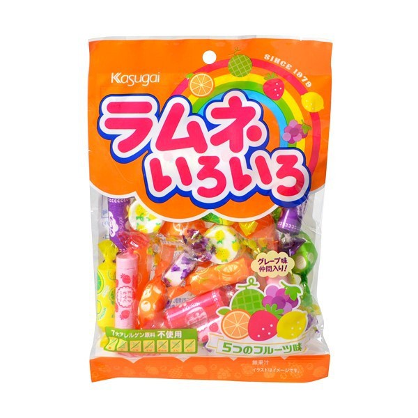 

Kasugai Ramune Iro Iro Candy Collection - Permen Assorted Jepang 102gr