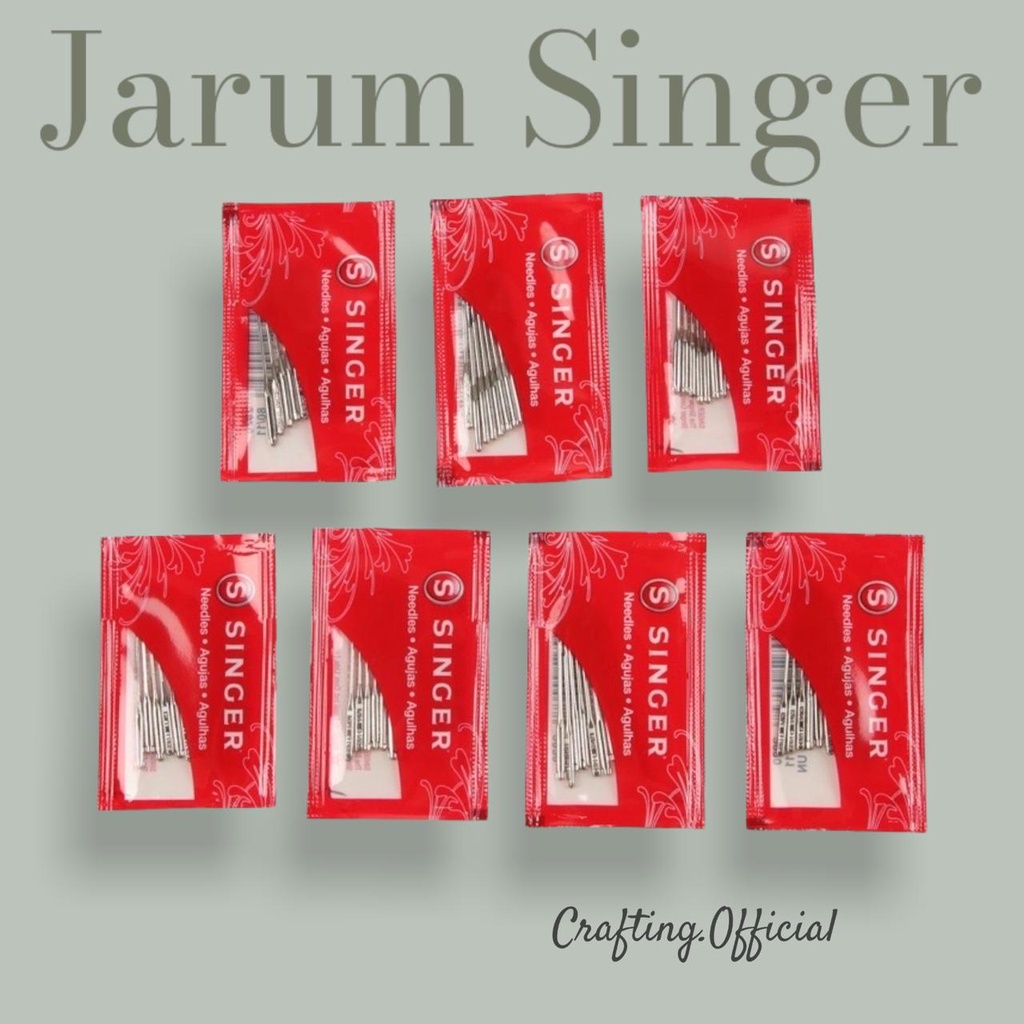 Jarum Mesin Jahit merk Singer