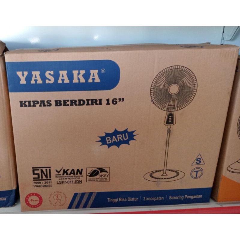 YASAKA KIPAS BERDIRI 1602 DAN KIPAS DINDING 1607