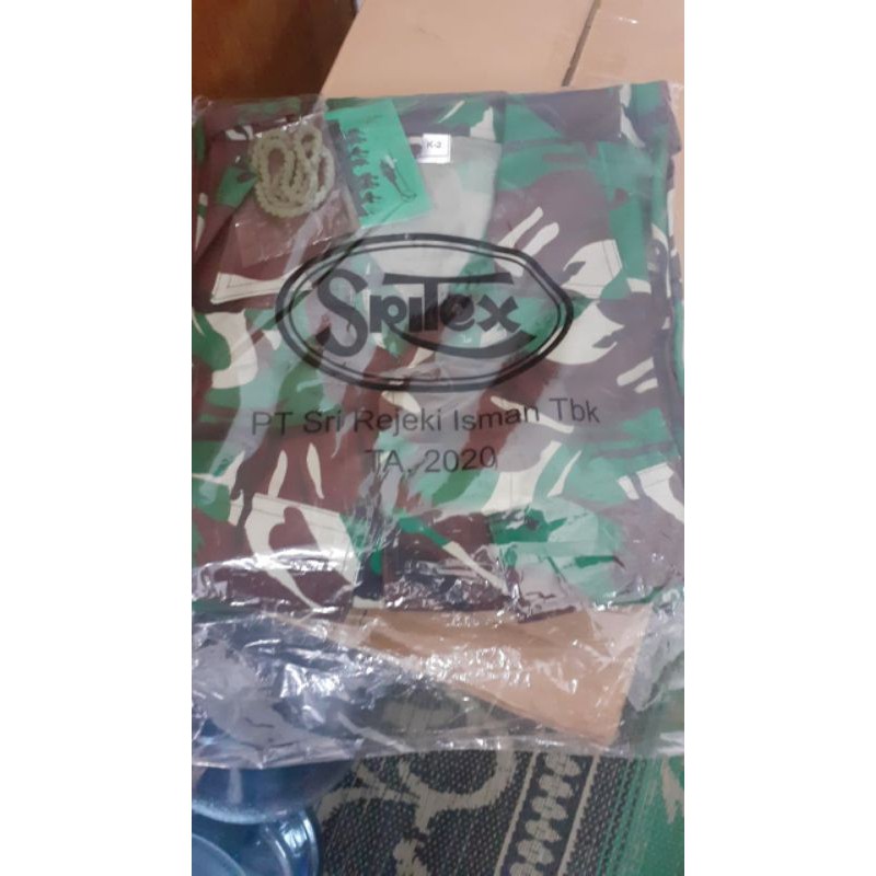 BAJU PDL SRITEX TNI AD PDL PT.PANCA TNI AD PDL MALVINAS TNI AD PDL TNI AU PDL TNI AL PDL TNI BAJU DI