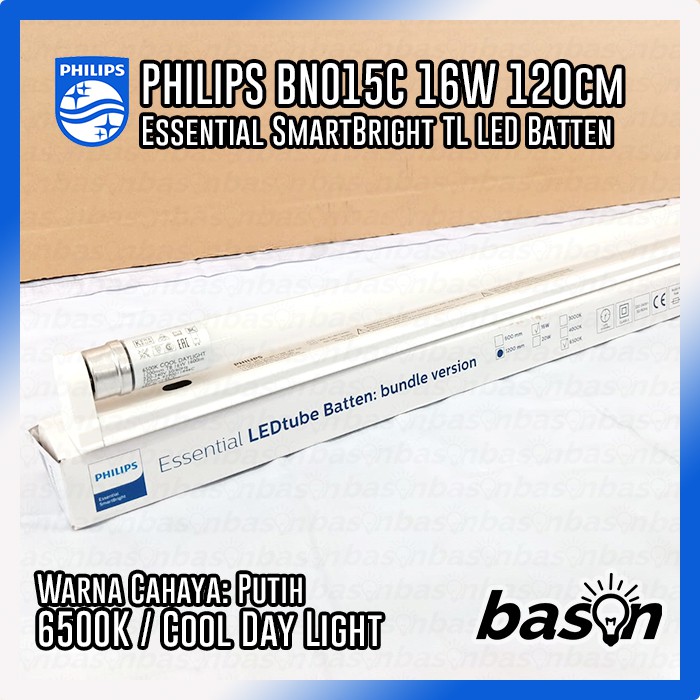 PHILIPS BN015C 16W 1 x TLED 120cm - LED Tube Batten - KHUSUS OJOL