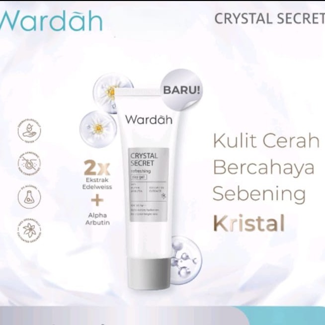 Wardah Crystal Secret Refreshing Day Gel 15ml